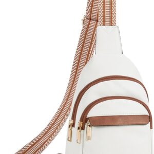 BOSTANTEN Small Sling Bag for Women Leather Crossbody Bags Fanny Pack Chest Bag for Travel