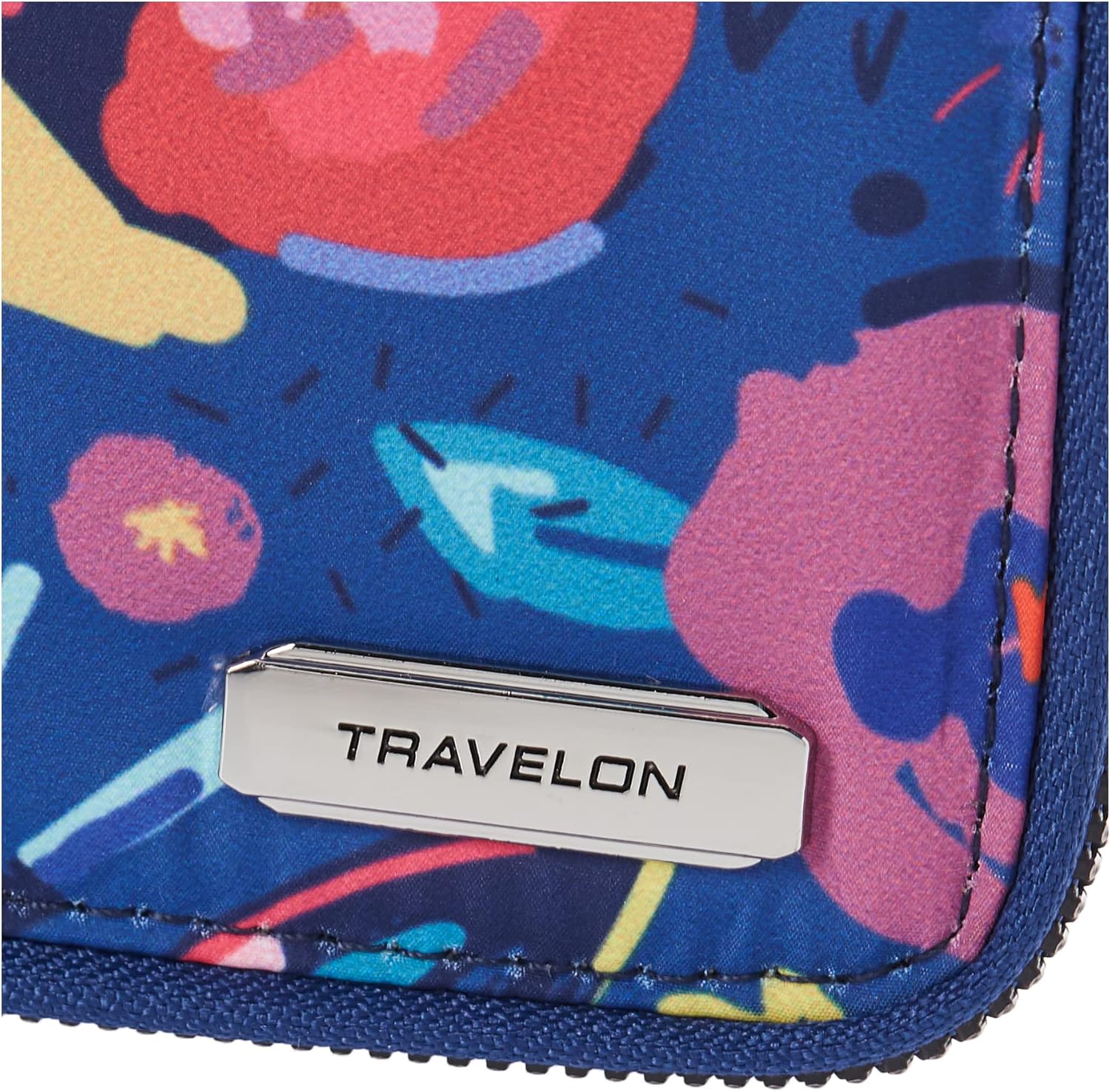 Travelon RFID Blocking Passport Zip Wallet - Image 4